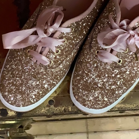 Keds x Kate Spade Glitter Sneakers - Pink - Picture 2 of 6